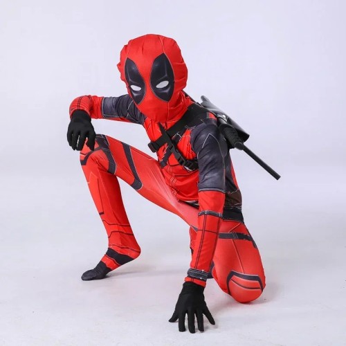 Dwieey Kids Spiderman Costume – Full-Body Superhero Suit with Mask, Perfect for Halloween, Cosplay & Dress-Up
